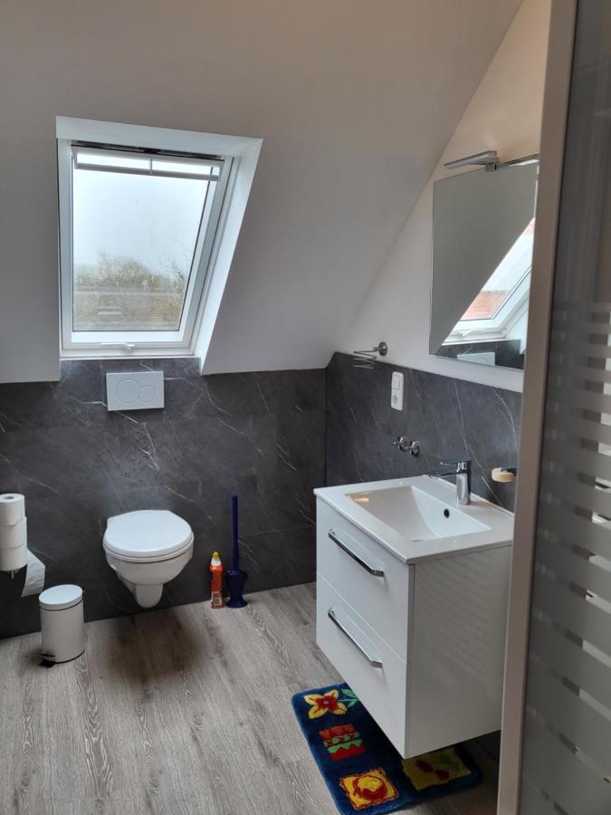Urlaub Im Blauen Haus Apartment Sehestedt  Ngoại thất bức ảnh