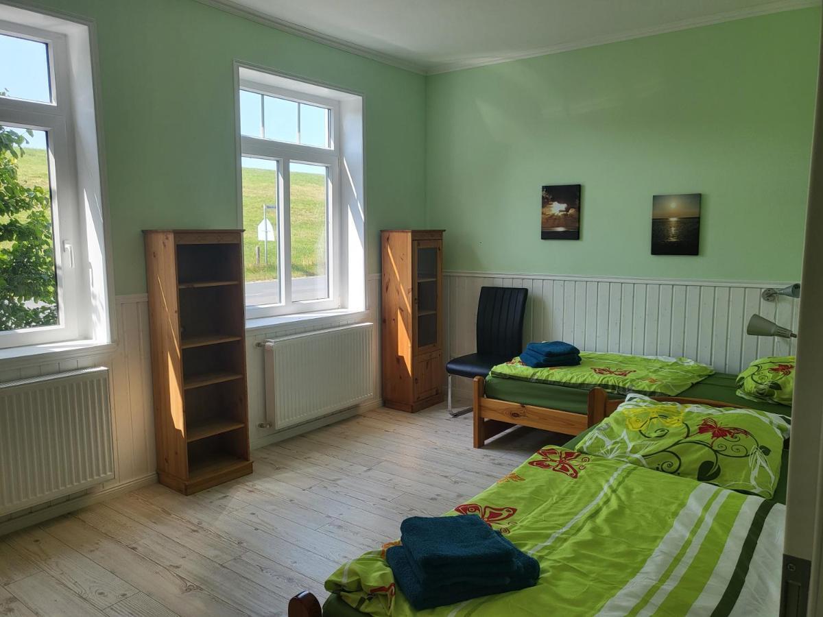Urlaub Im Blauen Haus Apartment Sehestedt  Ngoại thất bức ảnh