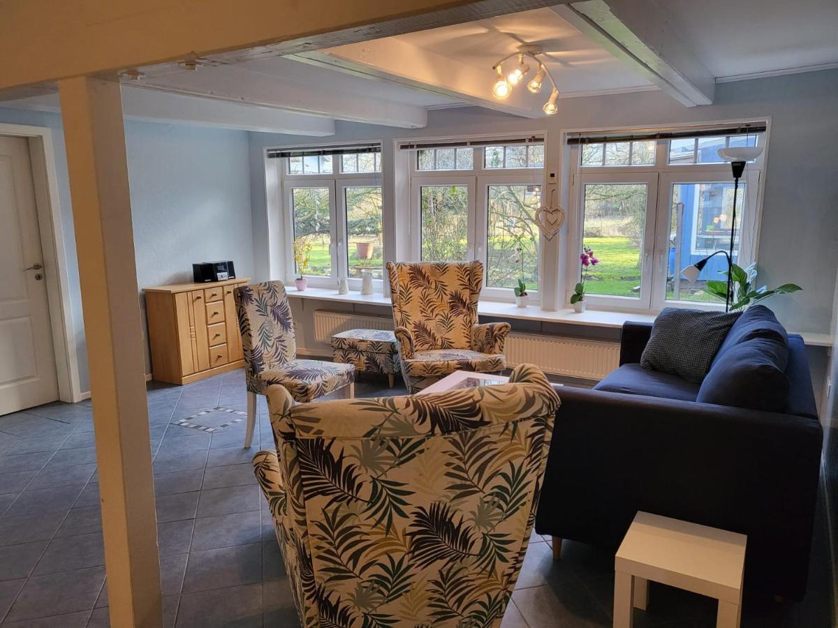 Urlaub Im Blauen Haus Apartment Sehestedt  Ngoại thất bức ảnh