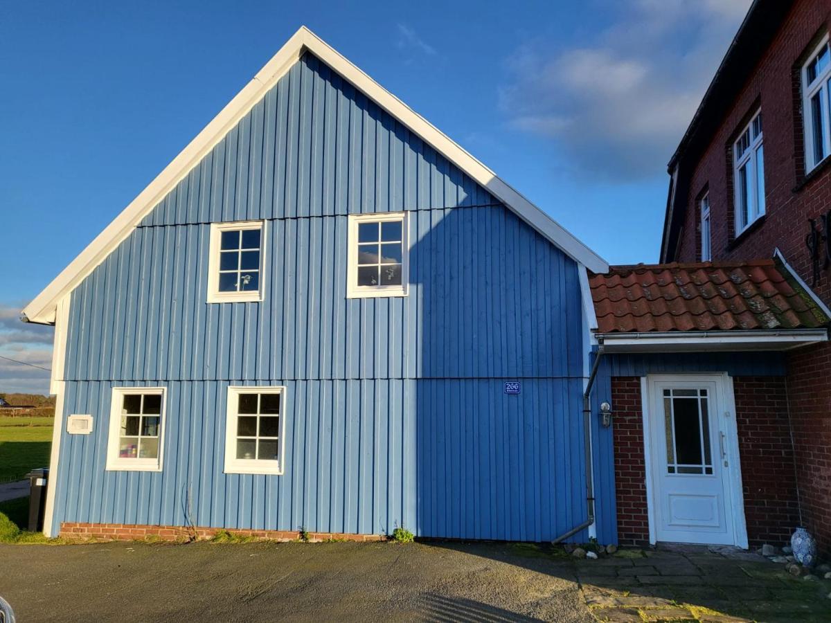 Urlaub Im Blauen Haus Apartment Sehestedt  Ngoại thất bức ảnh