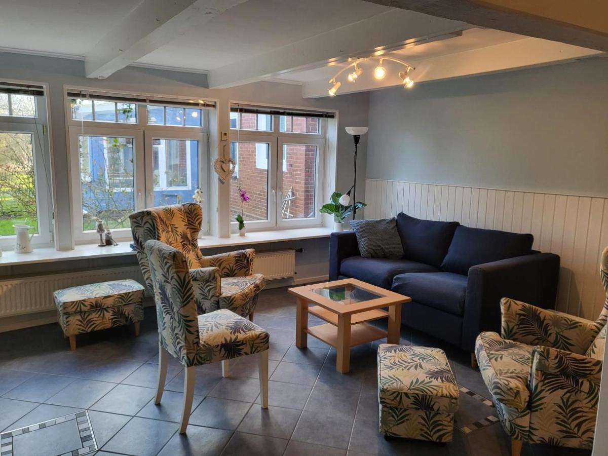 Urlaub Im Blauen Haus Apartment Sehestedt  Ngoại thất bức ảnh